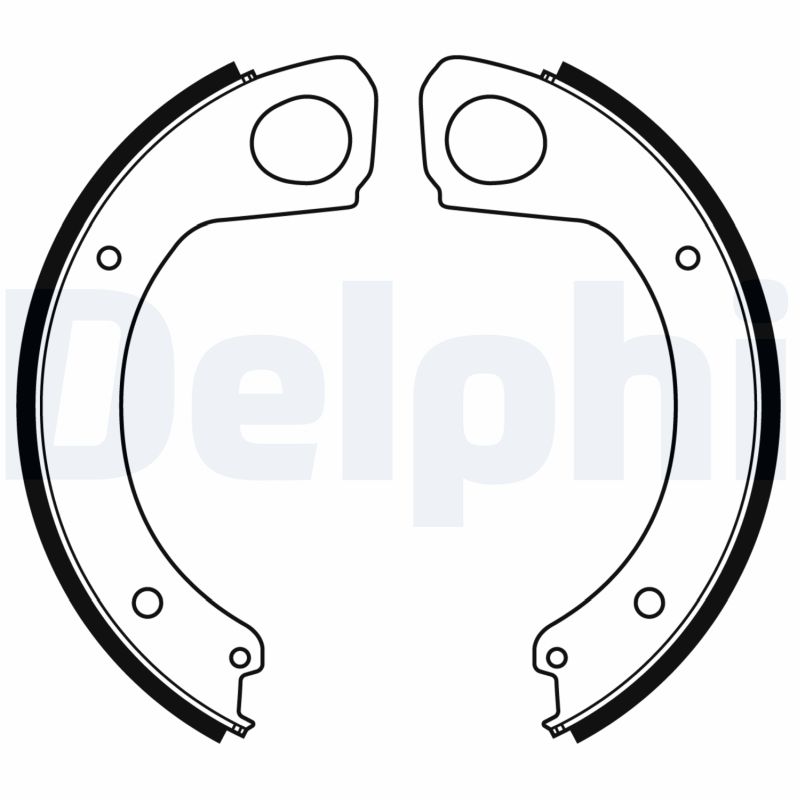 Set saboti frana, frana de mana LS2174 DELPHI