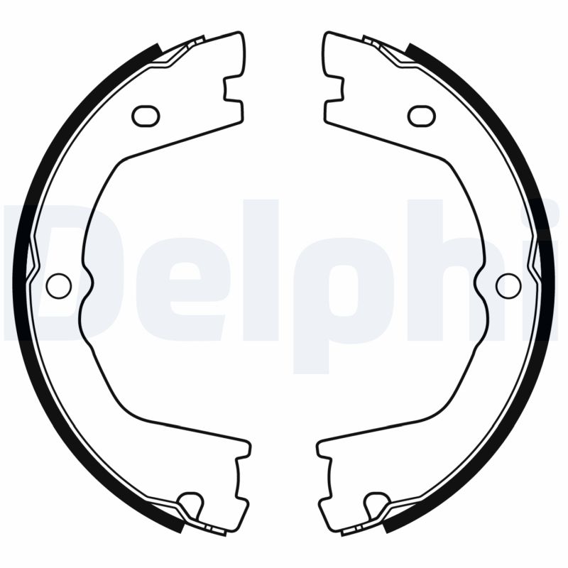 Set saboti frana, frana de mana LS2178 DELPHI