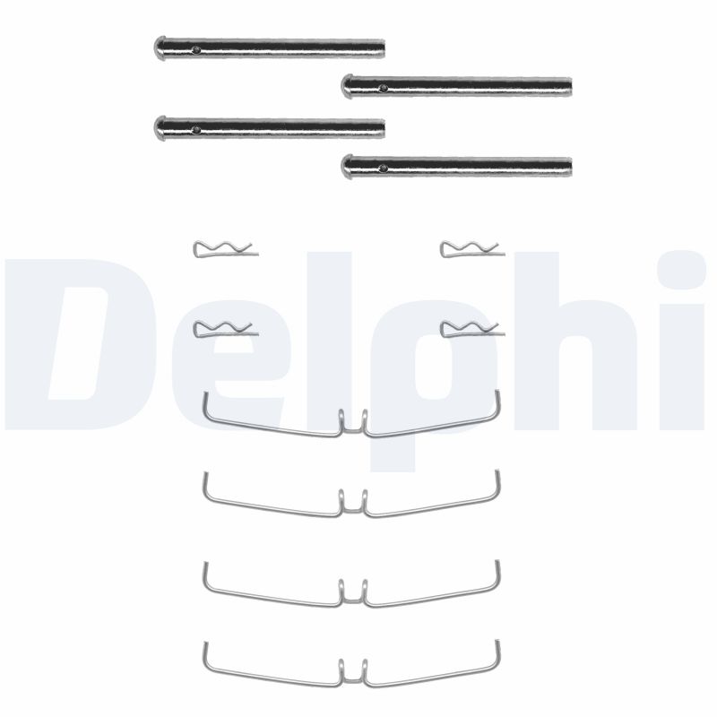 Set accesorii, placute frana LX0004 DELPHI
