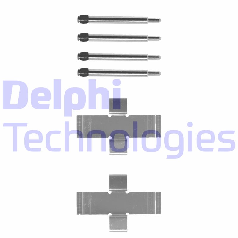 Set accesorii, placute frana LX0006 DELPHI