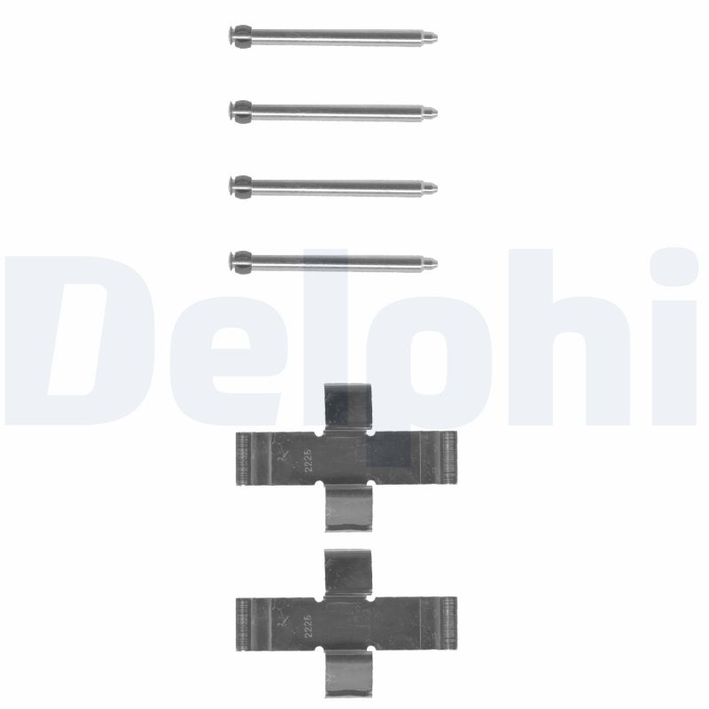 Set accesorii, placute frana LX0009 DELPHI