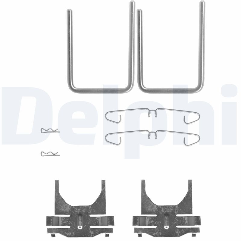 Set accesorii, placute frana LX0014 DELPHI