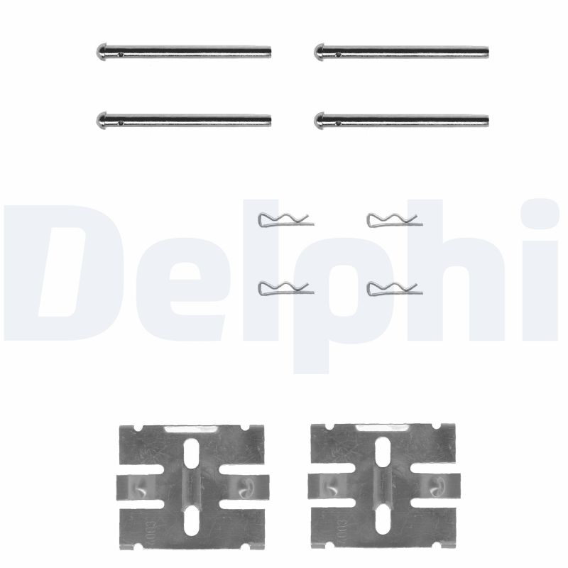 Set accesorii, placute frana LX0017 DELPHI