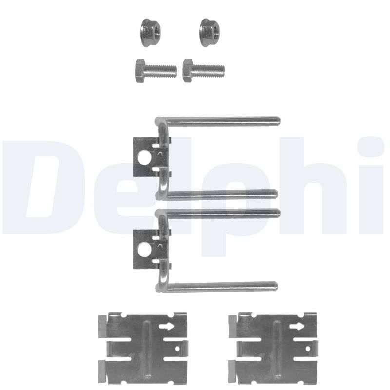 Set accesorii, placute frana LX0021 DELPHI