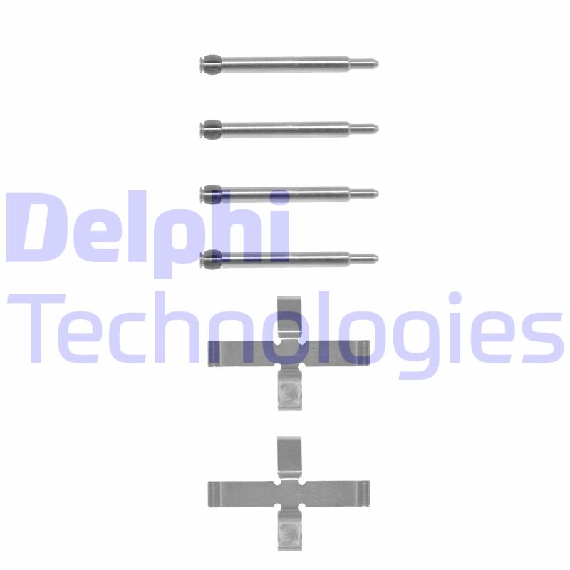 Set accesorii, placute frana LX0039 DELPHI