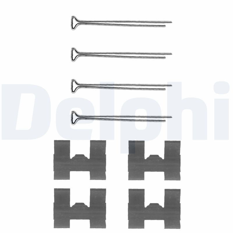 Set accesorii, placute frana LX0040 DELPHI