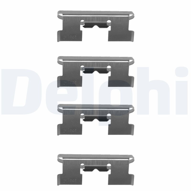 Set accesorii, placute frana LX0057 DELPHI