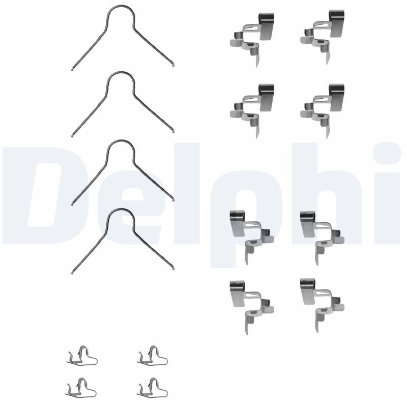 Set accesorii, placute frana LX0062 DELPHI
