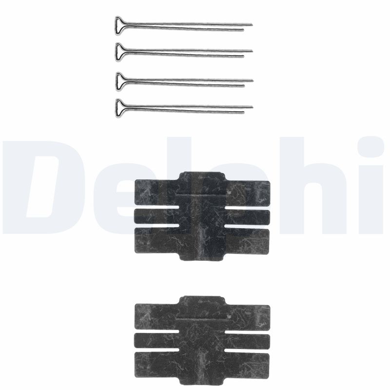 Set accesorii, placute frana LX0064 DELPHI
