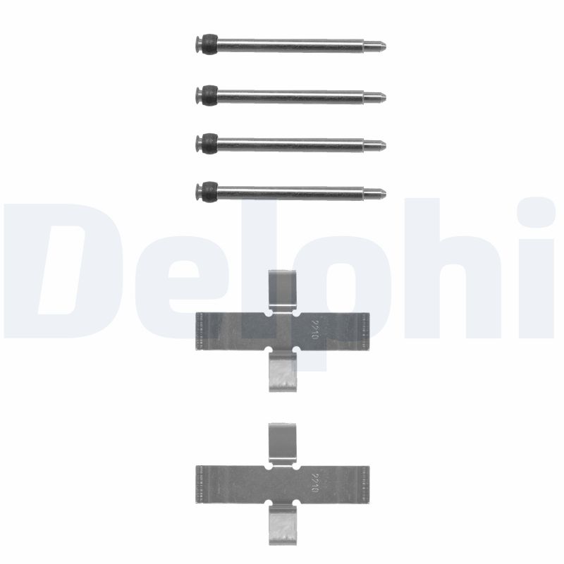 Set accesorii, placute frana LX0067 DELPHI