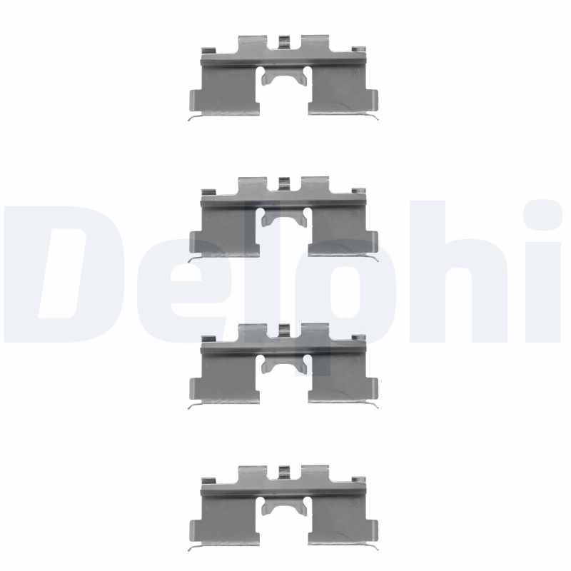Set accesorii, placute frana LX0079 DELPHI