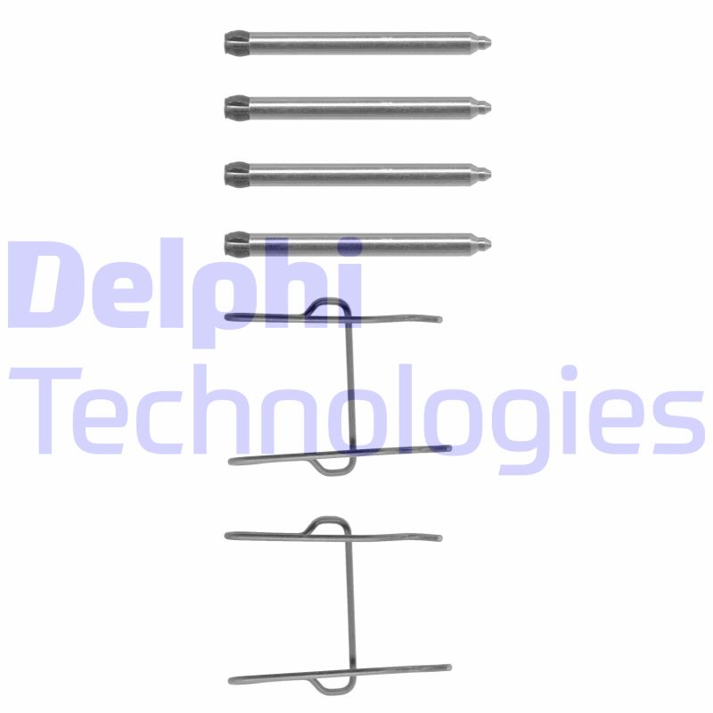 Set accesorii, placute frana LX0081 DELPHI