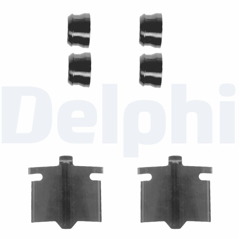 Set accesorii, placute frana LX0082 DELPHI