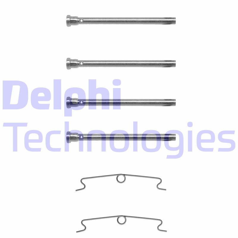 Set accesorii, placute frana LX0085 DELPHI