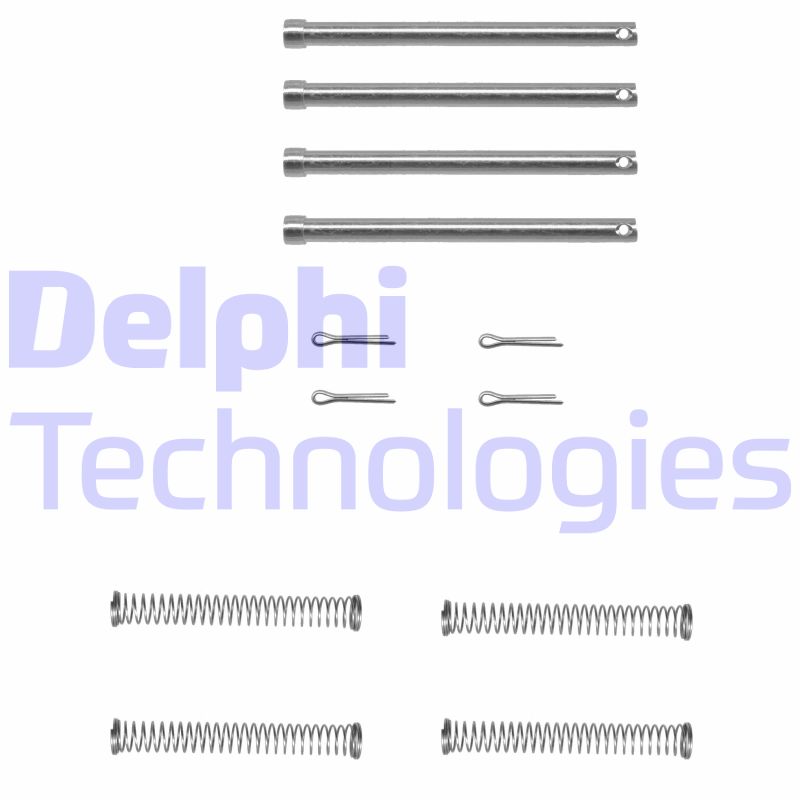 Set accesorii, placute frana LX0097 DELPHI