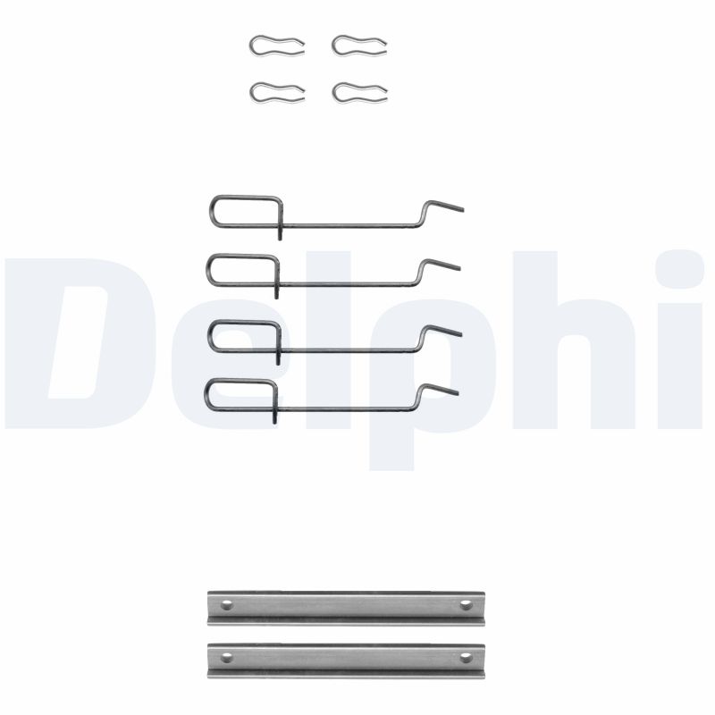 Set accesorii, placute frana LX0113 DELPHI