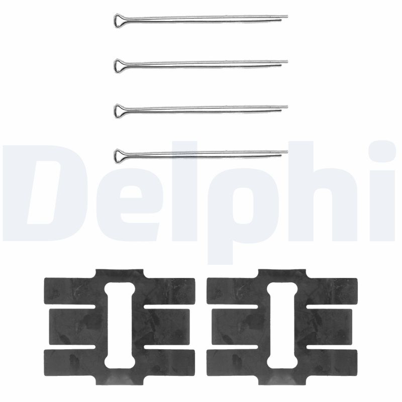 Set accesorii, placute frana LX0115 DELPHI
