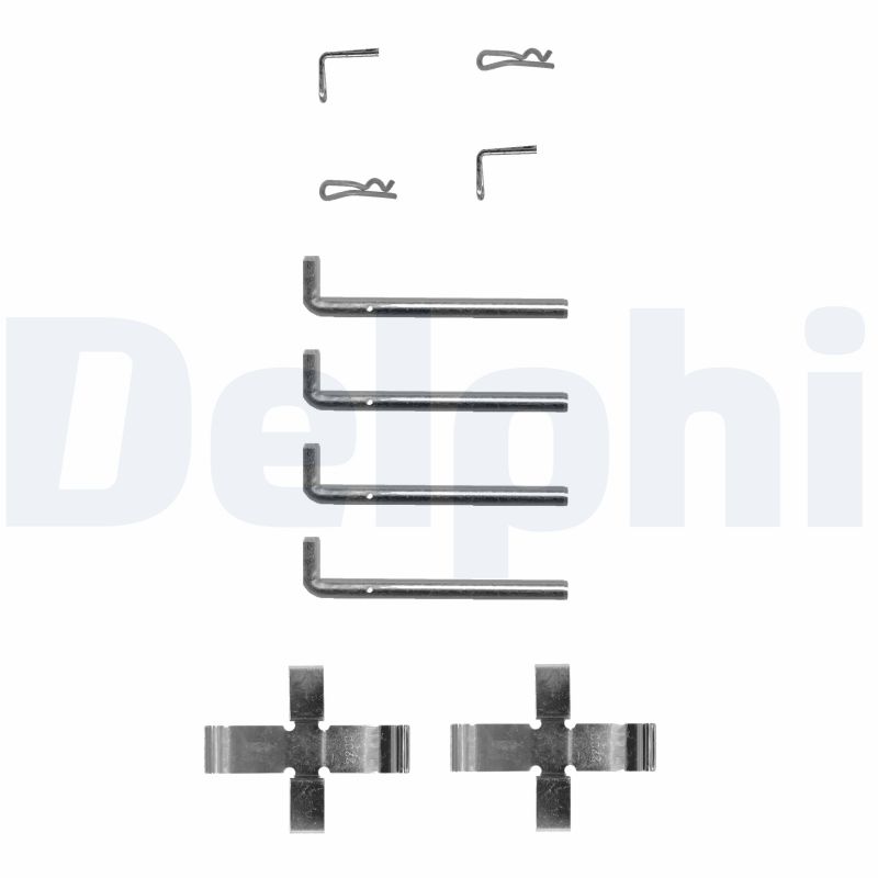 Set accesorii, placute frana LX0120 DELPHI