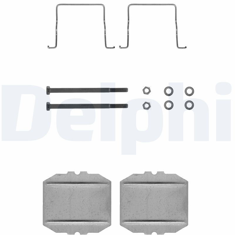 Set accesorii, placute frana LX0122 DELPHI