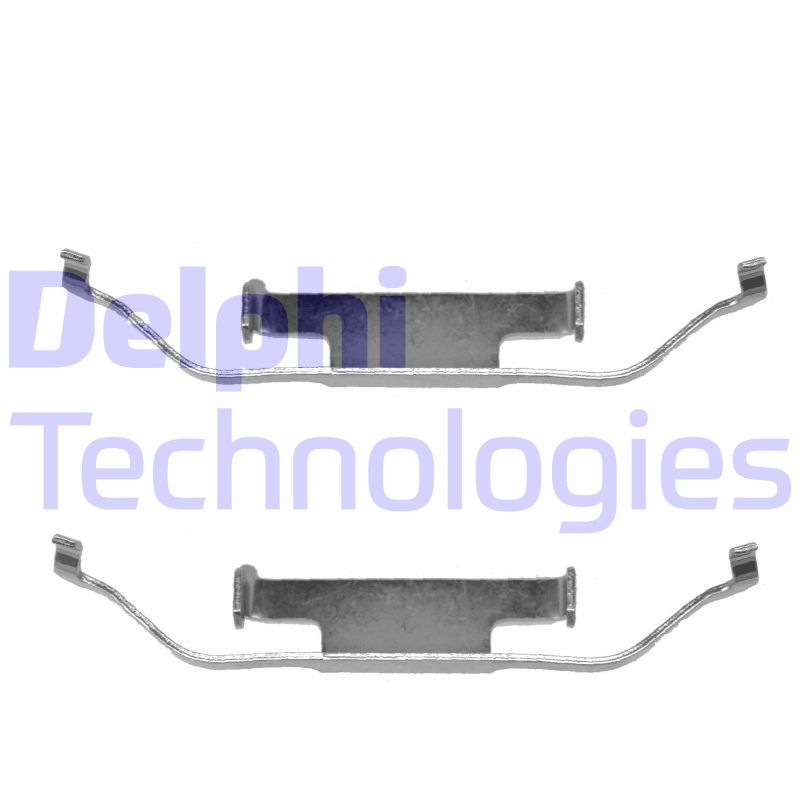 Set accesorii, placute frana LX0136 DELPHI