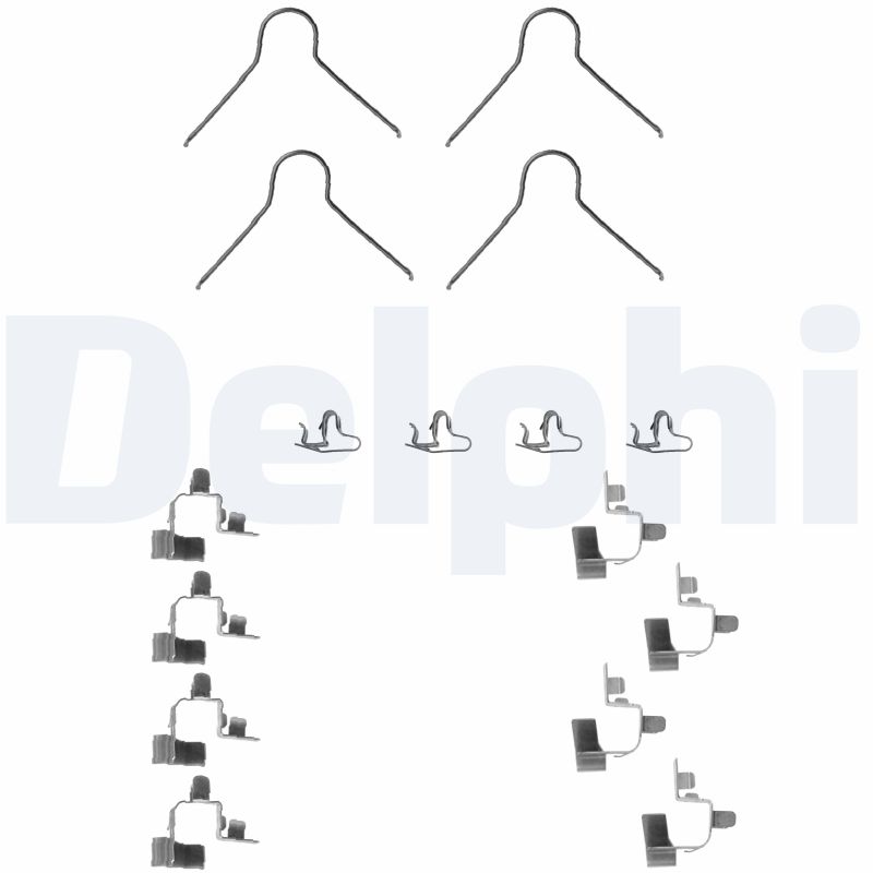 Set accesorii, placute frana LX0146 DELPHI