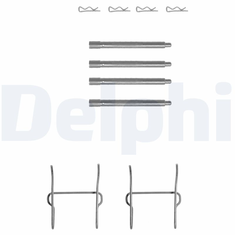 Set accesorii, placute frana LX0154 DELPHI
