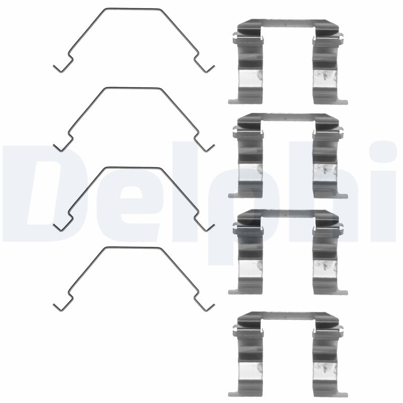 Set accesorii, placute frana LX0159 DELPHI