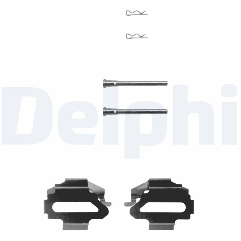 Set accesorii, placute frana LX0162 DELPHI