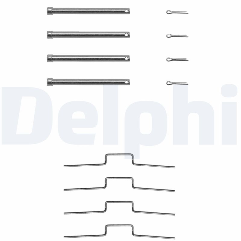 Set accesorii, placute frana LX0165 DELPHI
