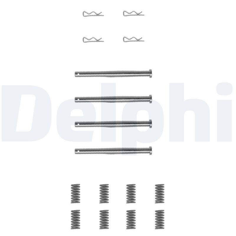 Set accesorii, placute frana LX0177 DELPHI