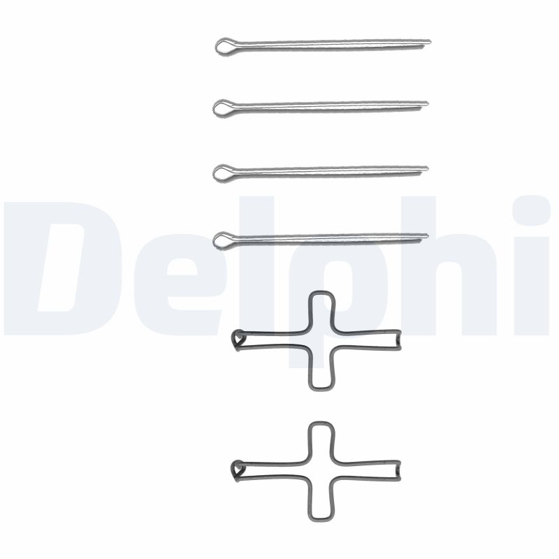 Set accesorii, placute frana LX0199 DELPHI
