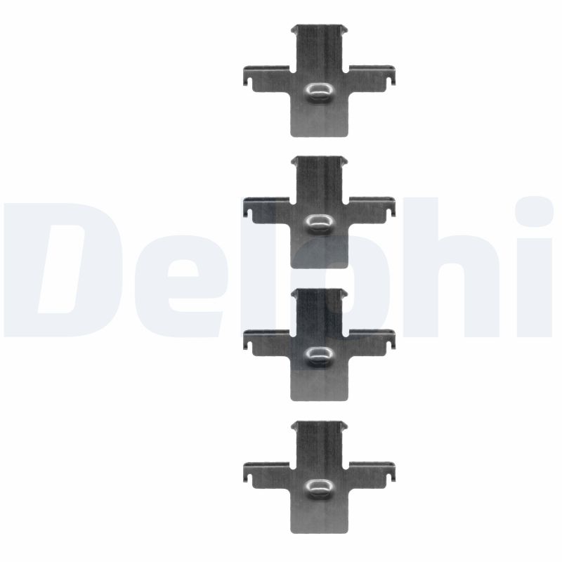Set accesorii, placute frana LX0222 DELPHI