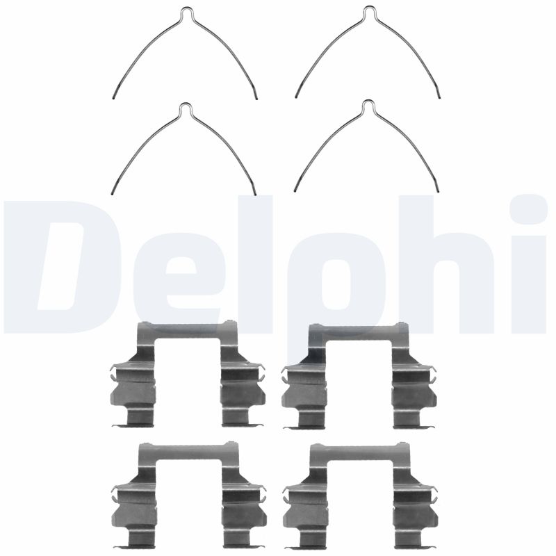 Set accesorii, placute frana LX0230 DELPHI
