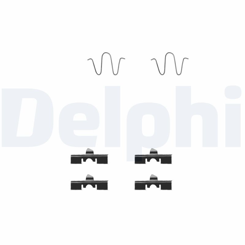 Set accesorii, placute frana LX0231 DELPHI