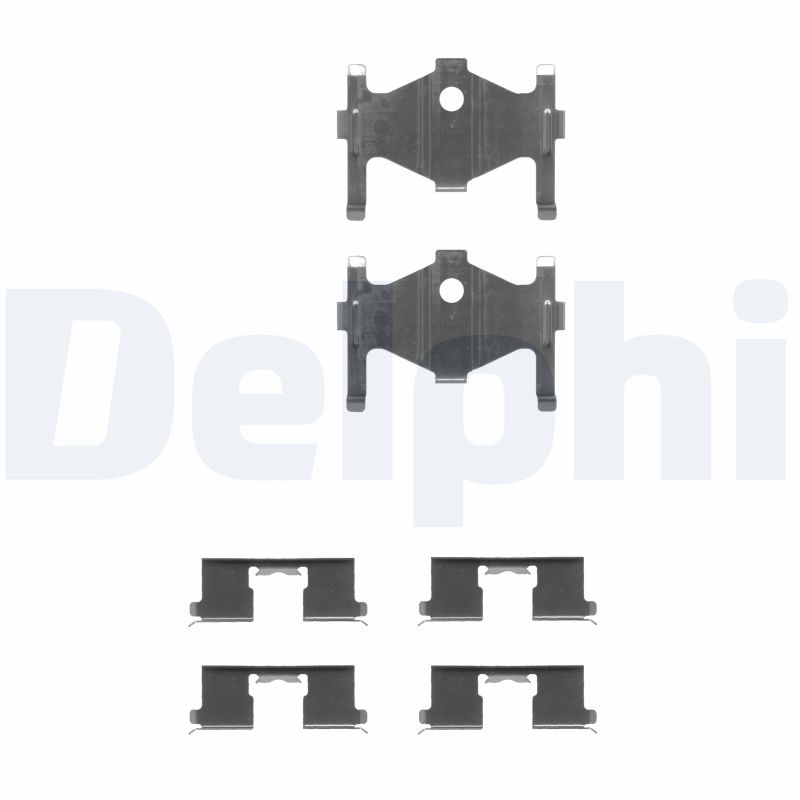 Set accesorii, placute frana LX0240 DELPHI