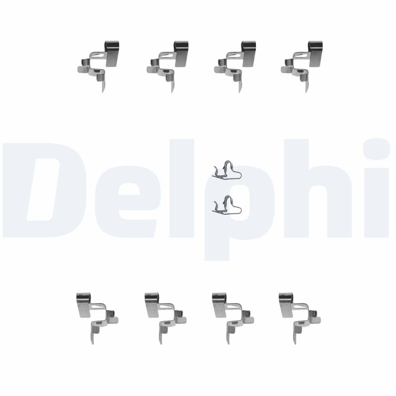Set accesorii, placute frana LX0242 DELPHI