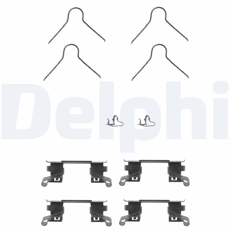 Set accesorii, placute frana LX0253 DELPHI