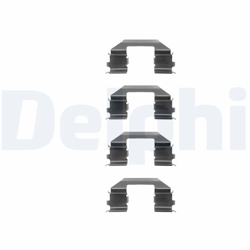 Set accesorii, placute frana LX0255 DELPHI