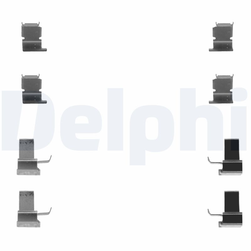 Set accesorii, placute frana LX0259 DELPHI