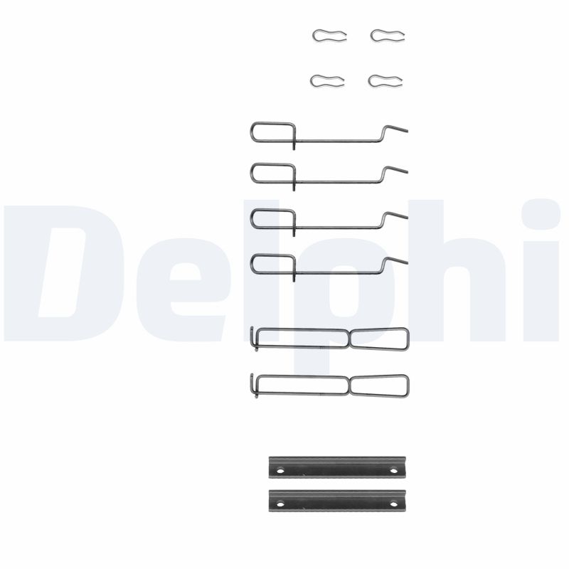 Set accesorii, placute frana LX0262 DELPHI