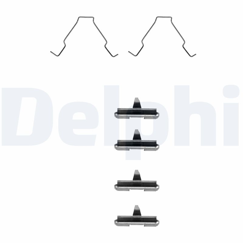 Set accesorii, placute frana LX0267 DELPHI