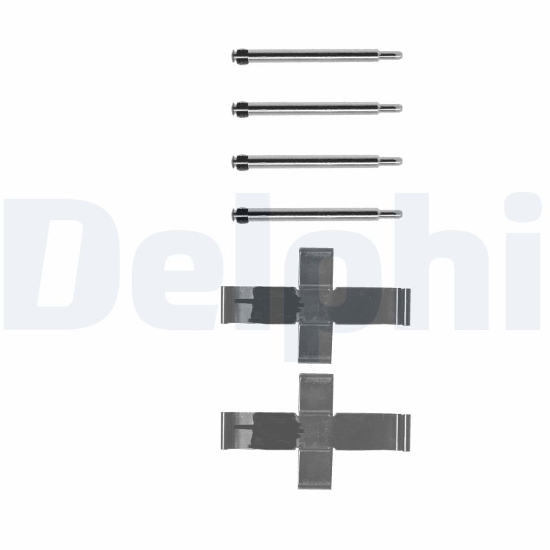 Set accesorii, placute frana LX0274 DELPHI