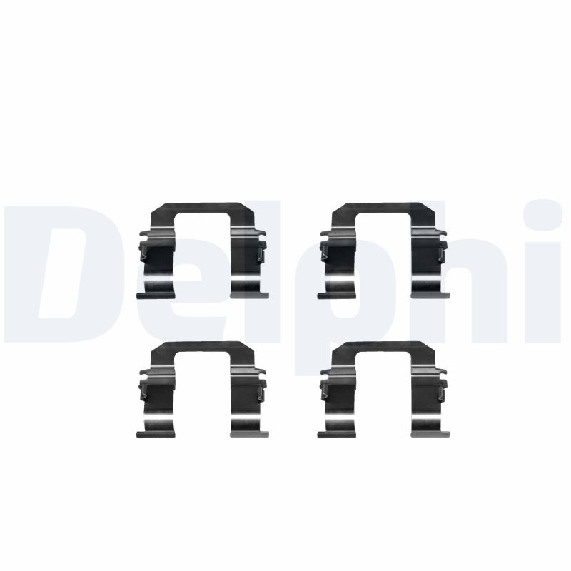 Set accesorii, placute frana LX0284 DELPHI
