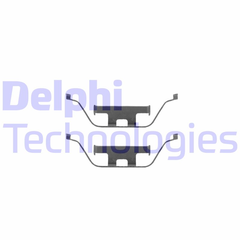 Set accesorii, placute frana LX0295 DELPHI