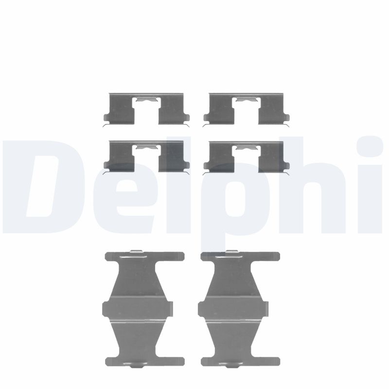Set accesorii, placute frana LX0302 DELPHI
