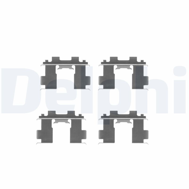 Set accesorii, placute frana LX0303 DELPHI