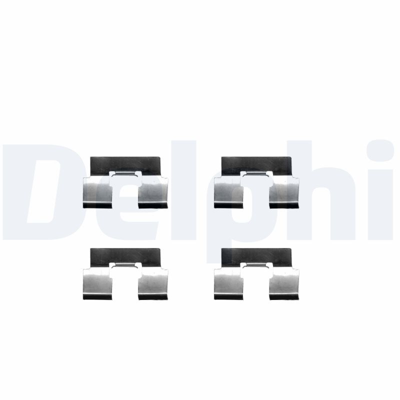 Set accesorii, placute frana LX0329 DELPHI