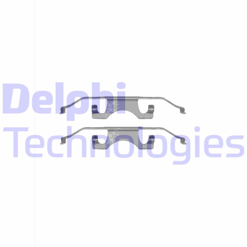 Set accesorii, placute frana LX0340 DELPHI