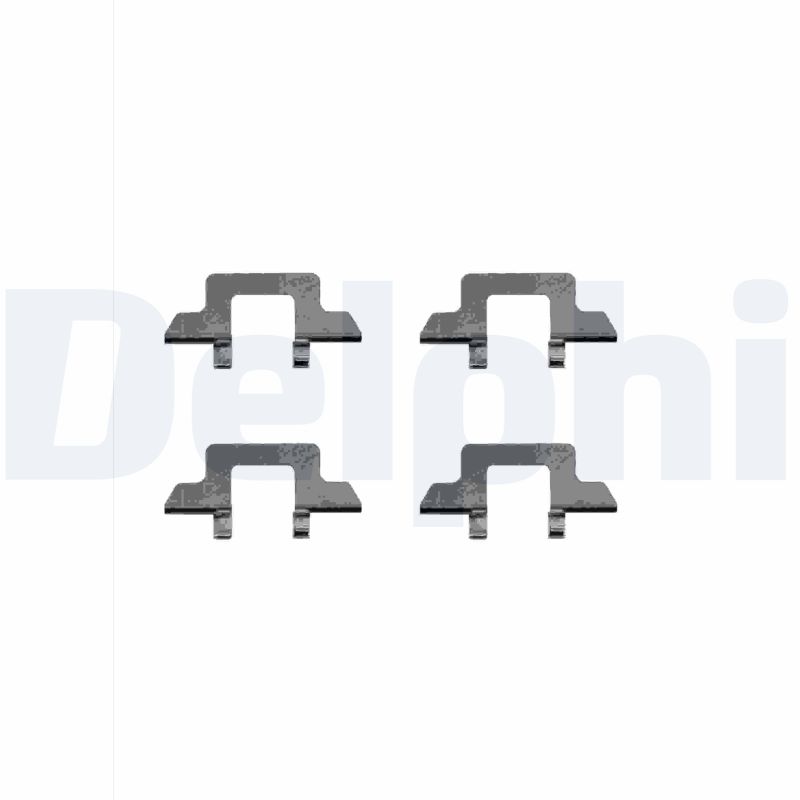 Set accesorii, placute frana LX0341 DELPHI