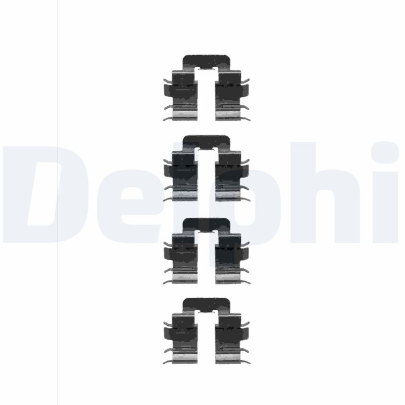 Set accesorii, placute frana LX0345 DELPHI